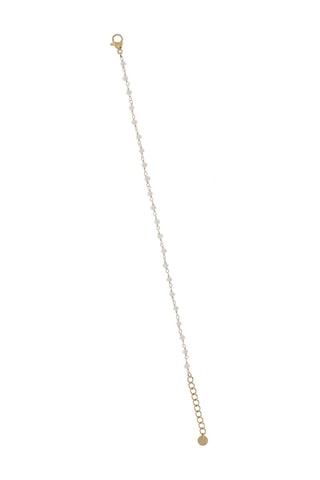 Bracelet - Doré et blanc