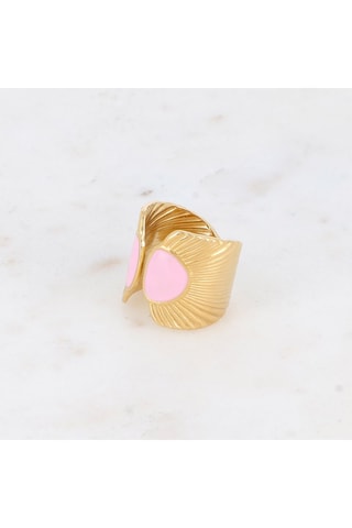 Bague - Doré et rose