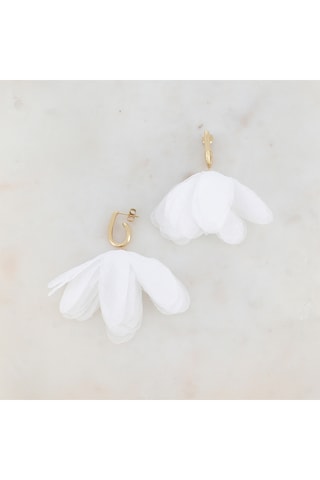 Boucles d'oreilles - Blanc
