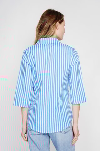 Camisa de lino - Azul