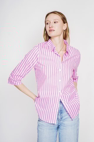 Camisa de lino - Rosa