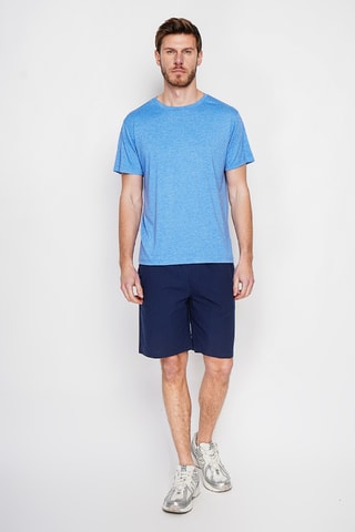 T-shirt en lin - Bleu