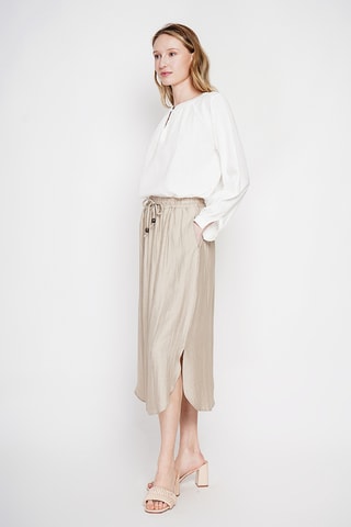 Blusa de lino - Blanco