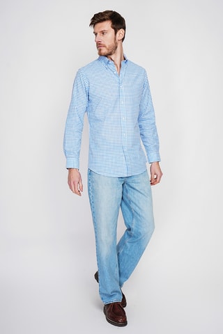 Camisa de lino - Azul