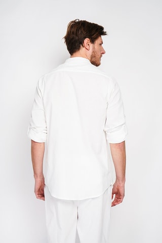 Camisa de lino - Blanco