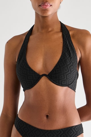 Reggiseno bikini Davy - Nero