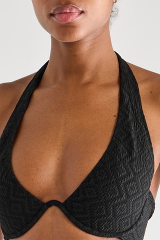 Reggiseno bikini Davy - Nero