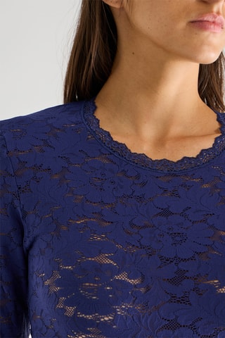 Top in pizzo Tissia - Inchiostro