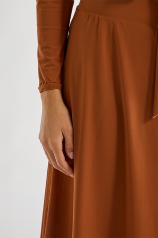 Gonna da mare vita alta Jaya - Nocciola