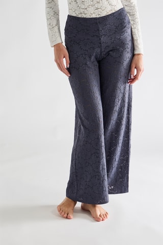 Pantaloni in pizzo Mali - Acciaio