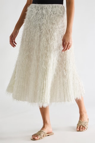 Gonna midi midi Jil - Ecume