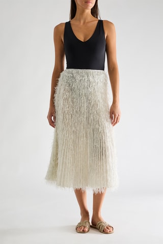 Gonna midi midi Jil - Ecume