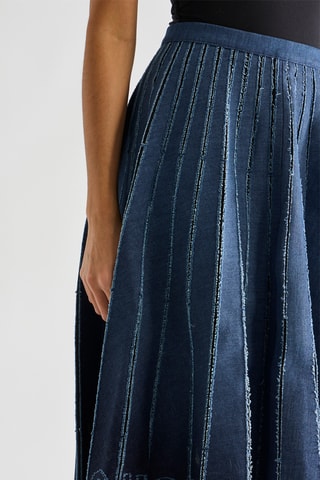 Gonna plissé in jeans Jael - Jeans