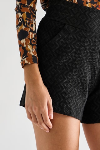 Shorts vita alta Marly - Nero