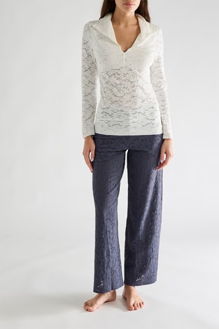 Top in pizzo Taina - Ecume