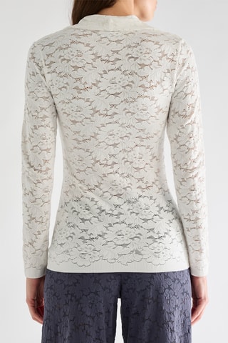 Top in pizzo Taina - Ecume