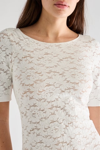 Abito midi in pizzo Ronda - Ecume