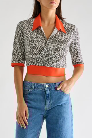 Crop top da mare a portafoglio Vesuve - Unique