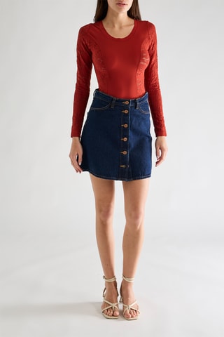 Body bimateriale Bunny - Mattone