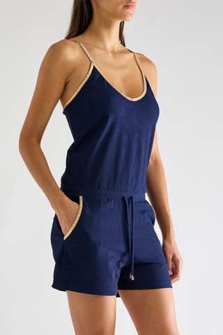Tuta corta Charline - Navy