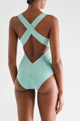 Costume intero Capri - Aqua