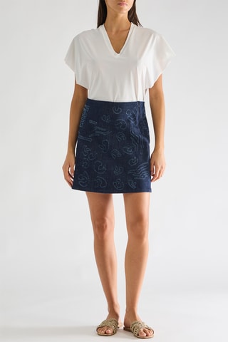 Gonna dritta in jeans Jalane - Jeans