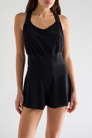 Tuta corta Calamity - Nero