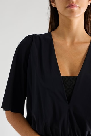 Abito a campana Doccia - Nero