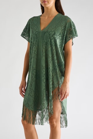 Abito da mare in pizzo Jesse - Mandorla