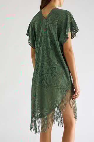 Abito da mare in pizzo Jesse - Mandorla