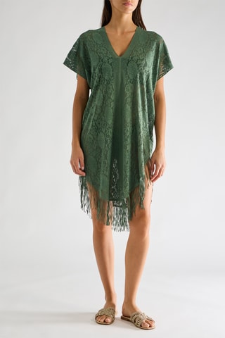 Abito da mare in pizzo Jesse - Mandorla