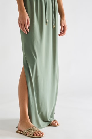 Abito lungo Taya - Mandorla