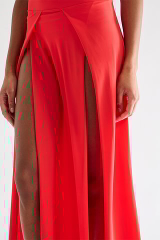 Gonna da mare vita alta Jax - Rosso