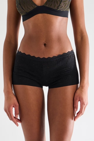 ?* en dentelle Stili - Noir