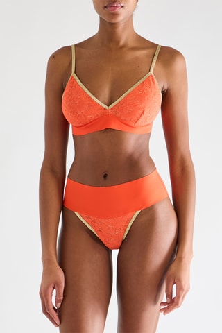 Tanga vita alta haute Taous - Arancione