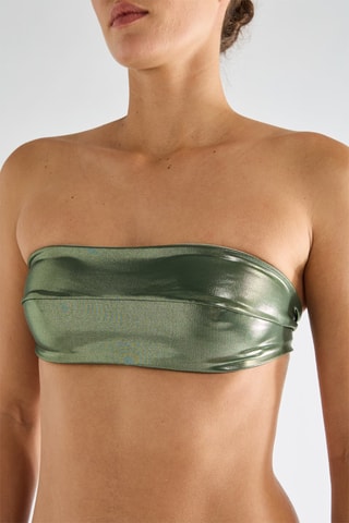 Reggiseno bikini double face Boa - Madreperla