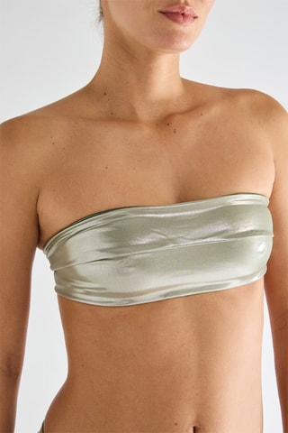 Reggiseno bikini double face Boa - Madreperla