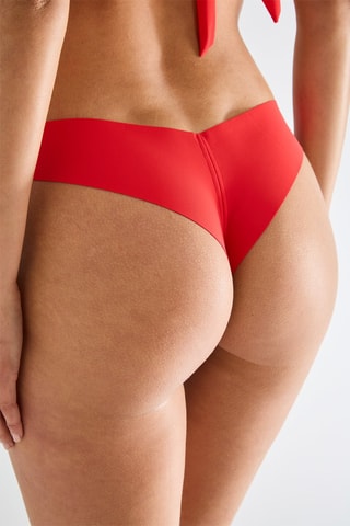Slip bikini Sacha - Rosso