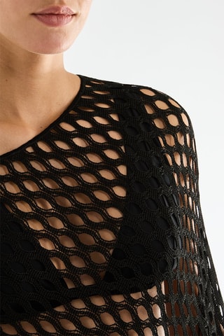 Abito da mare Oro - Nero