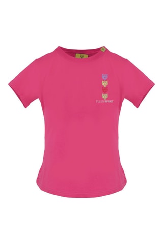 T-shirt - Blanc, rouge et rose