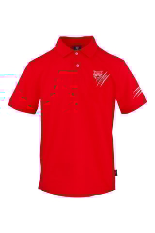 Polo - Blanc et rouge