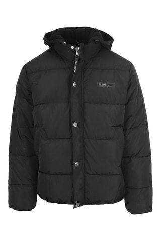 Doudoune à capuche - Noir