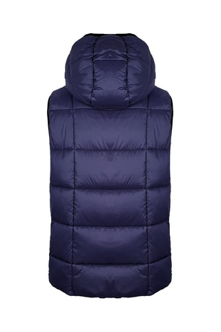 Doudoune sans manches - Noir et bleu