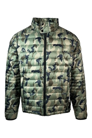 Doudoune - Blanc, bleu et vert