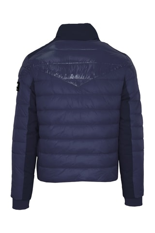 Doudoune - Blanc, noir et bleu