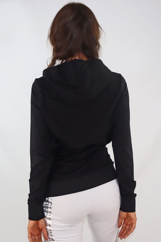 Sweat à capuche - Noir et rouge