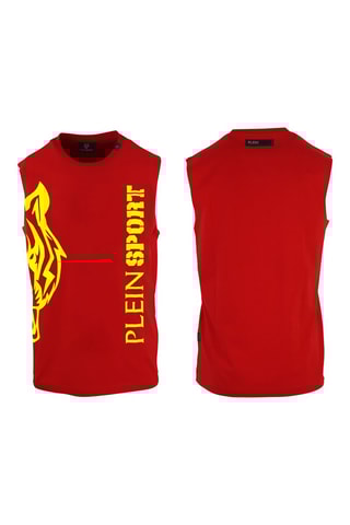 Débardeur - Rouge et jaune