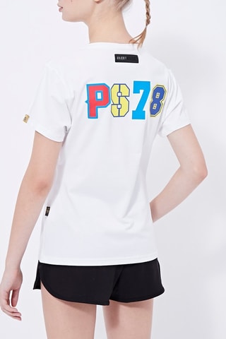 T-shirt - Blanc, noir et rouge