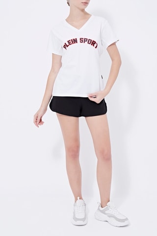 T-shirt - Blanc, noir et rouge