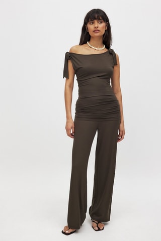 Broek Relaxed - Bruin